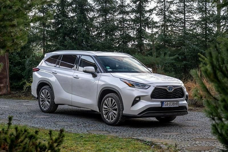 Biały Używany 2021 Toyota Highlander SUV | 189 777 zł - Obraz 1/4
