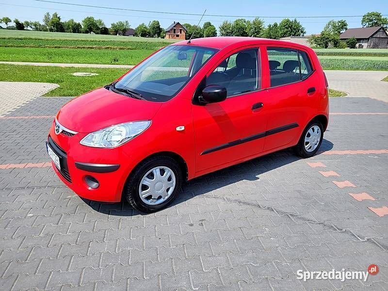 Czerwony Używany 2009 Hyundai i10 Hatchback | 11 000 zł - Obraz 1/4