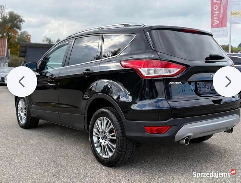 Czarny Używany 2014 Ford Kuga SUV | 39 900 zł (Dobra cena) - Obraz 1/4