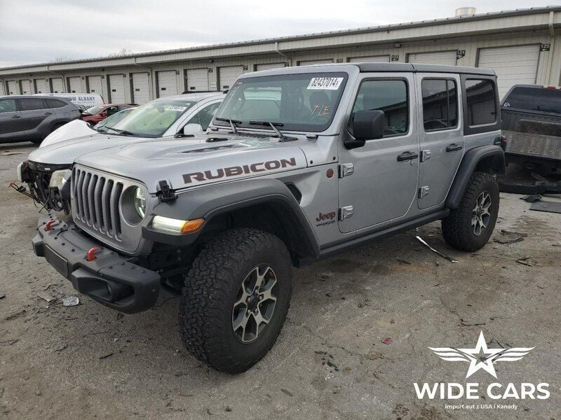 Szary (metalik) Używany 2020 Jeep Wrangler SUV | 85 600 zł - Obraz 1/4