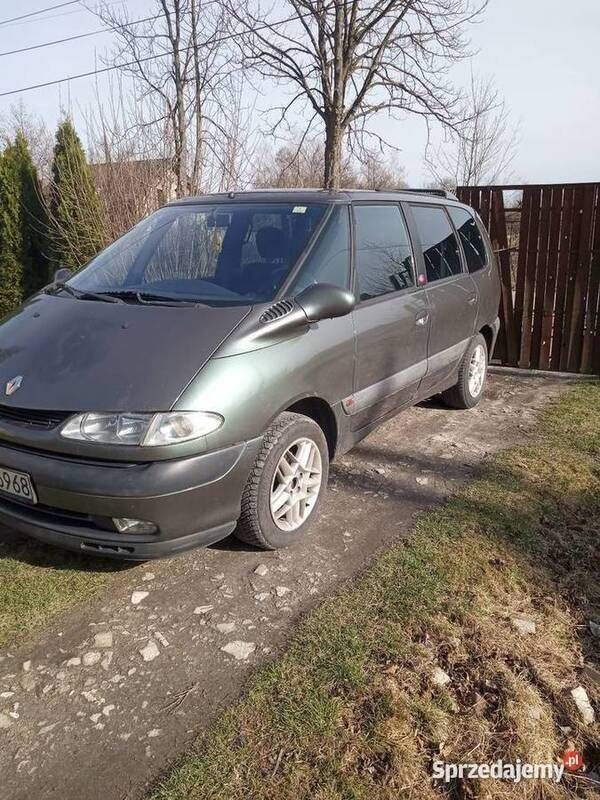 Grafitowy Używany 2002 Renault Espace Minivan | 5200 zł - Obraz 1/4