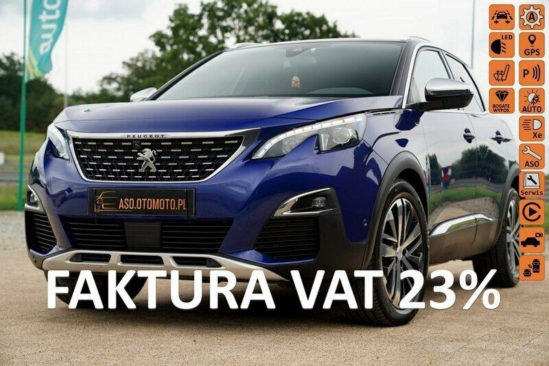 Inny (metalik) Używany 2019 Peugeot 3008 Sedan/Limuzyna | 89 187 zł (Uczciwa cena) - Obraz 1/4
