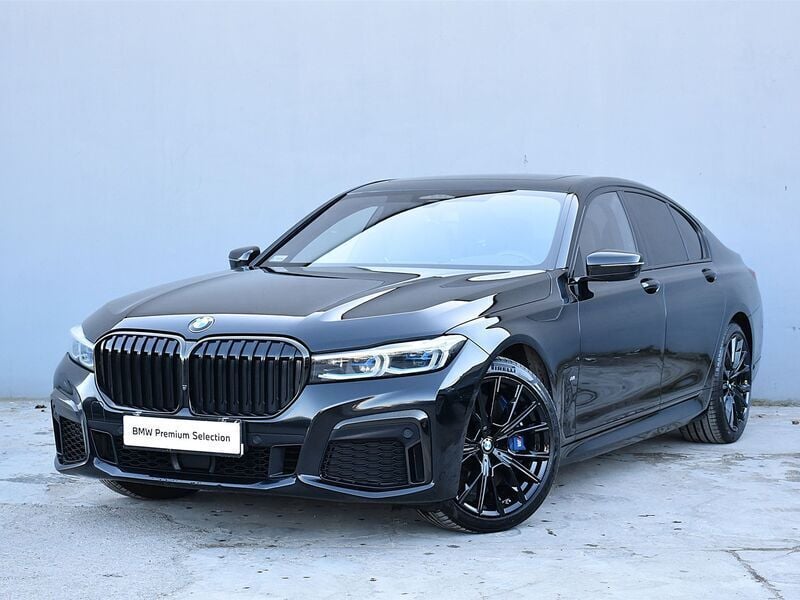 Black sapphire metallic metalizowany Używany 2020 BMW 750L Comfort Edition Sedan/Limuzyna | 289 900 zł - Obraz 1/3