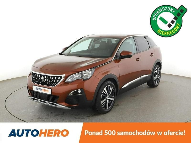 Brązowobeżowy Używany 2019 Peugeot 3008 SUV | 66 900 zł (Uczciwa cena) - Obraz 1/3