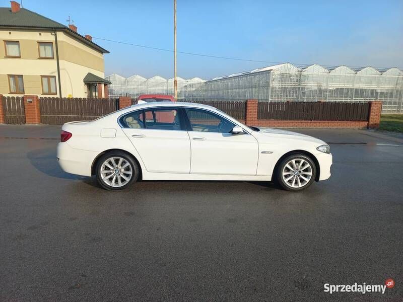 Używany BMW 520 2014 Biały Sedan/Limuzyna