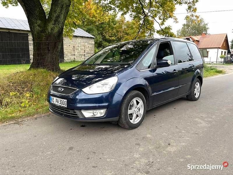 Granatowy Używany 2008 Ford Galaxy Minivan | 16 100 zł (Uczciwa cena) - Obraz 1/4