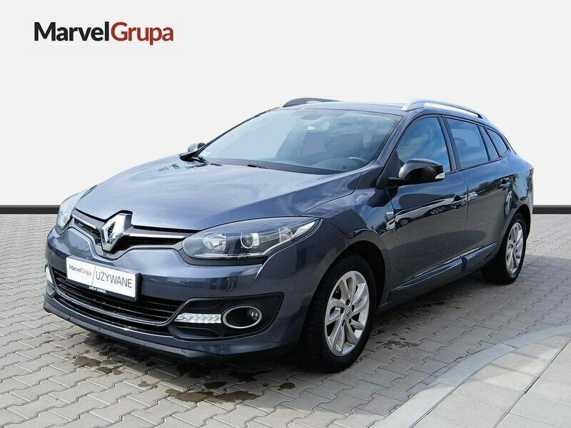 Szary (metalik) Używany 2016 Renault Mégane GrandTour LIMITED Kombi | 33 900 zł (Uczciwa cena) - Obraz 1/4