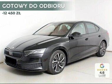 Czarny Używany 2024 Skoda Octavia SportLine Sedan/Limuzyna | 178 800 zł (Drogi) - Obraz 1/4