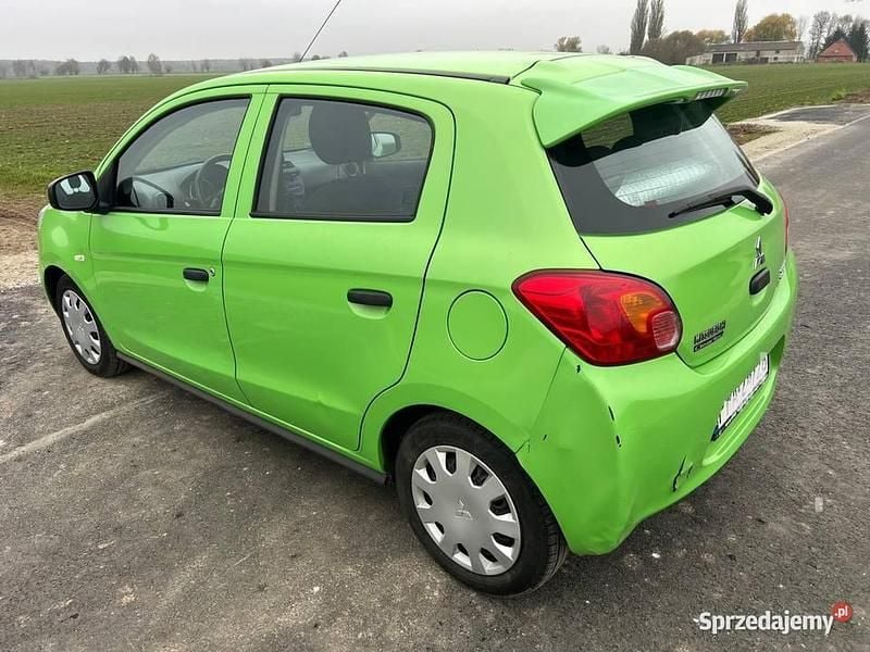 Zielony Używany 2013 Mitsubishi Space Star Hatchback | 12 500 zł (Dobra cena) - Obraz 1/4