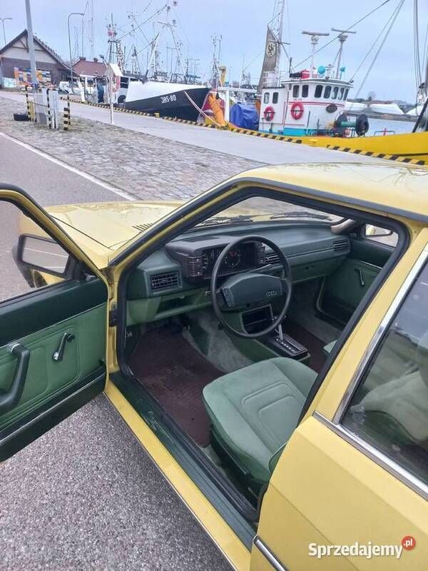 Żółty Używany 1979 Audi 80 Sedan/Limuzyna | 14 500 zł - Obraz 1/4