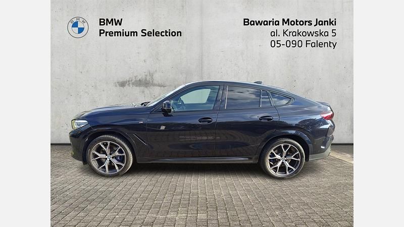 Używany BMW X6 Shadowline 286 KM (210 kW) 2022 Czarny carbon m metalizowany SUV