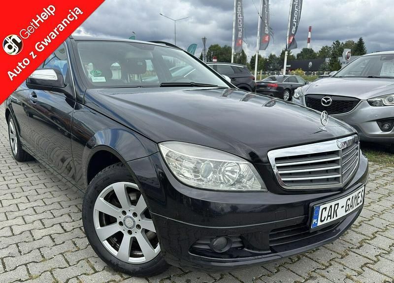 Czarny Używany 2007 Mercedes C200 Kombi | 21 900 zł (Uczciwa cena) - Obraz 1/4