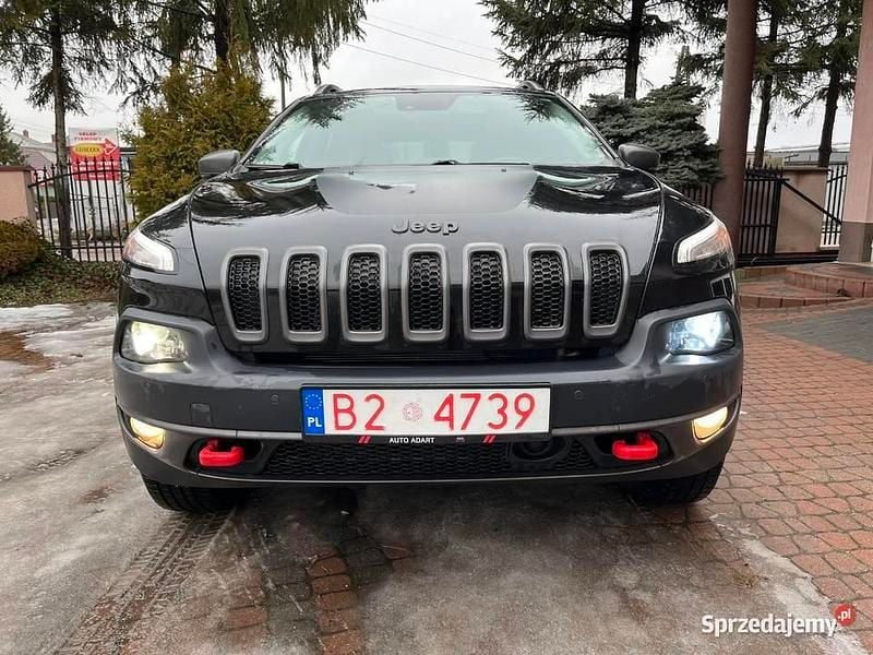 Używany Jeep Cherokee Trailhawk 2017 Czarny SUV