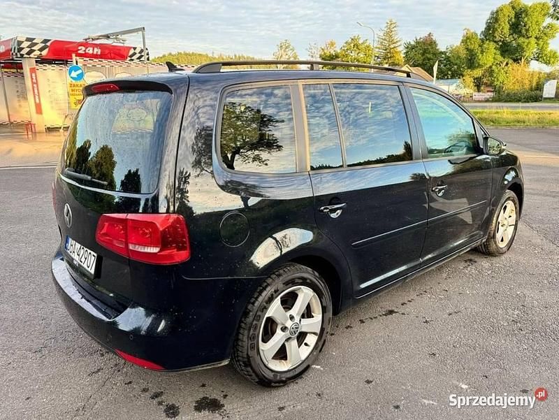 Używany VW Touran 2014 Czarny Minivan