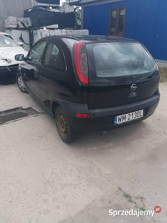 Używany Opel Corsa 2002 Czarny Hatchback