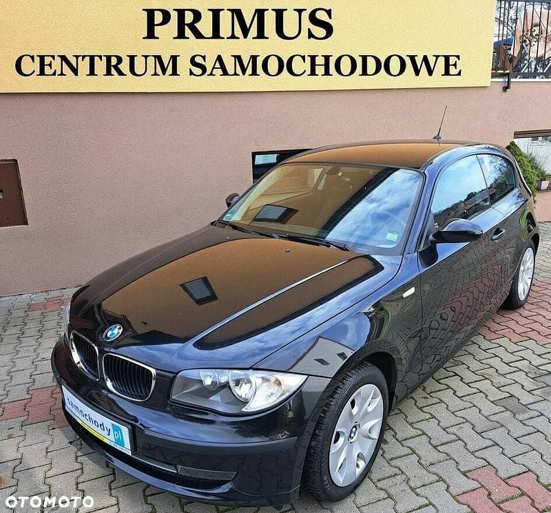 Czarny Używany 2008 BMW 116 Hatchback | 14 990 zł (Dość drogi) - Obraz 1/4