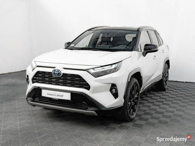 Biały Używany 2022 Toyota RAV4 Hybrid SUV | 129 850 zł (Uczciwa cena) - Obraz 1/4