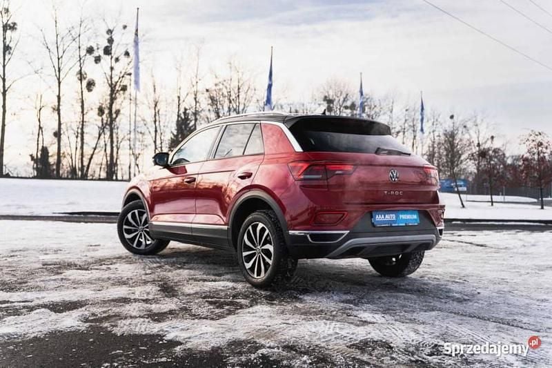 Używany VW T-Roc 150 KM (110 kW) 2022 Czerwony SUV
