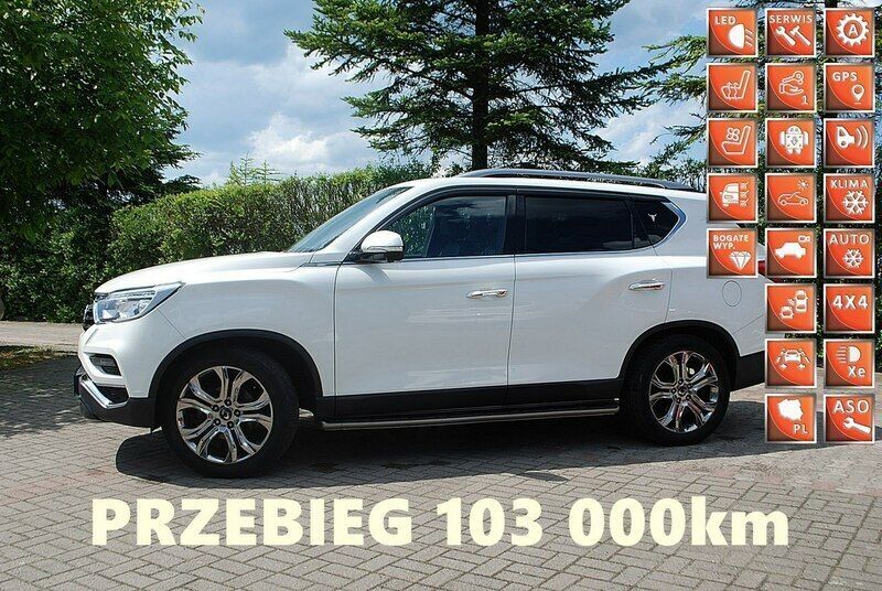 Biały Używany 2017 Ssangyong Rexton SUV | 89 900 zł - Obraz 1/4