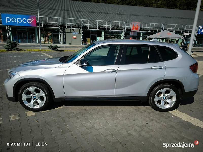 Używany BMW X1 Sport Line 2013 Srebrny SUV