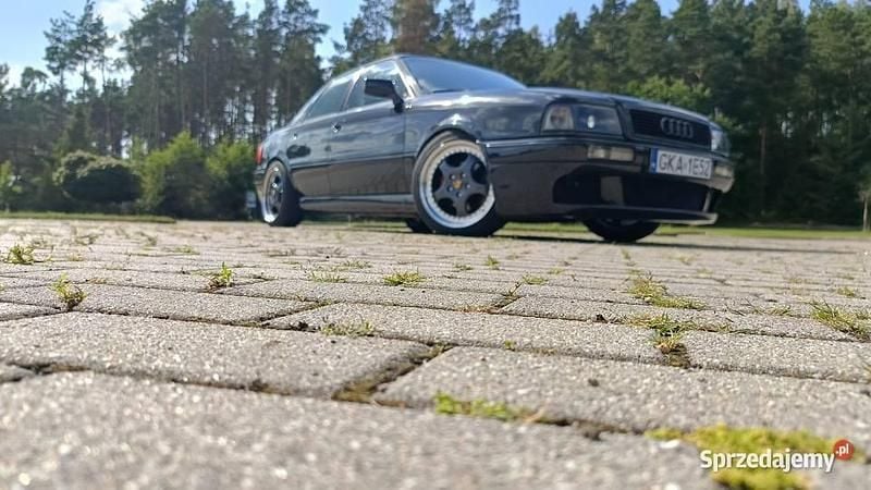 Czarny Używany 1993 Audi 80 Sedan/Limuzyna | 19 500 zł - Obraz 1/4