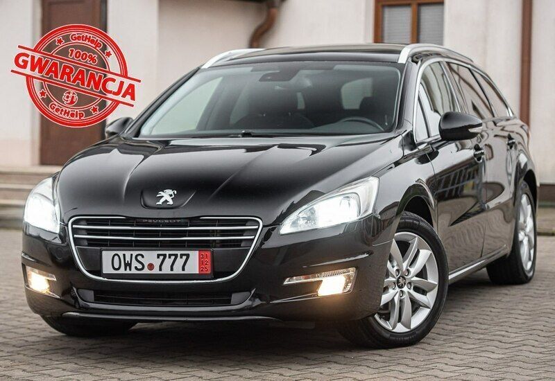 Czarny (metalik) Używany 2014 Peugeot 508 Kombi | 24 700 zł (Super Cena) - Obraz 1/4