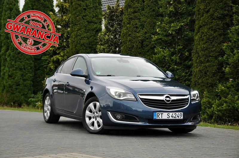 Granatowy Używany 2016 Opel Insignia Hatchback | 32 900 zł (Dobra cena) - Obraz 1/4