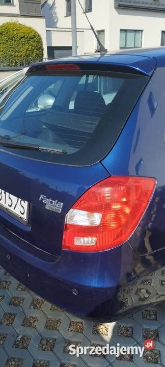Używany Skoda Fabia 86 KM (63 kW) 2009 Granatowy Hatchback