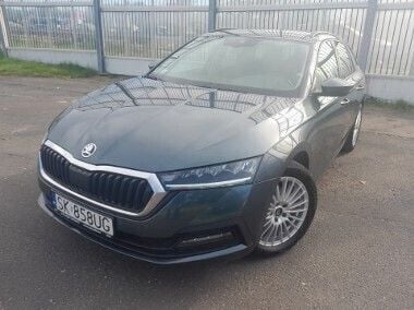 Szary Używany 2021 Skoda Octavia Kombi | 79 950 zł (Dość drogi) - Obraz 1/4