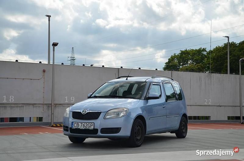 Niebieski Używany 2006 Skoda Roomster Kombi | 8000 zł - Obraz 1/4