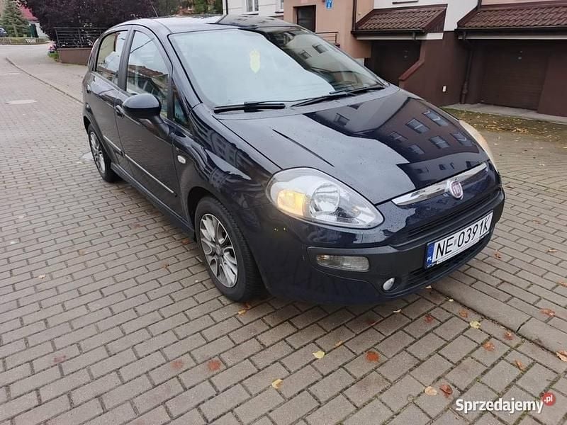 Niebieski Używany 2011 Fiat Grande Punto Hatchback | 12 900 zł (Dość drogi) - Obraz 1/4