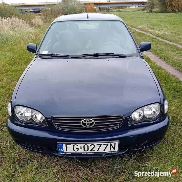 Niebieski Używany 1999 Toyota Corolla Hatchback | 3900 zł - Obraz 1/4