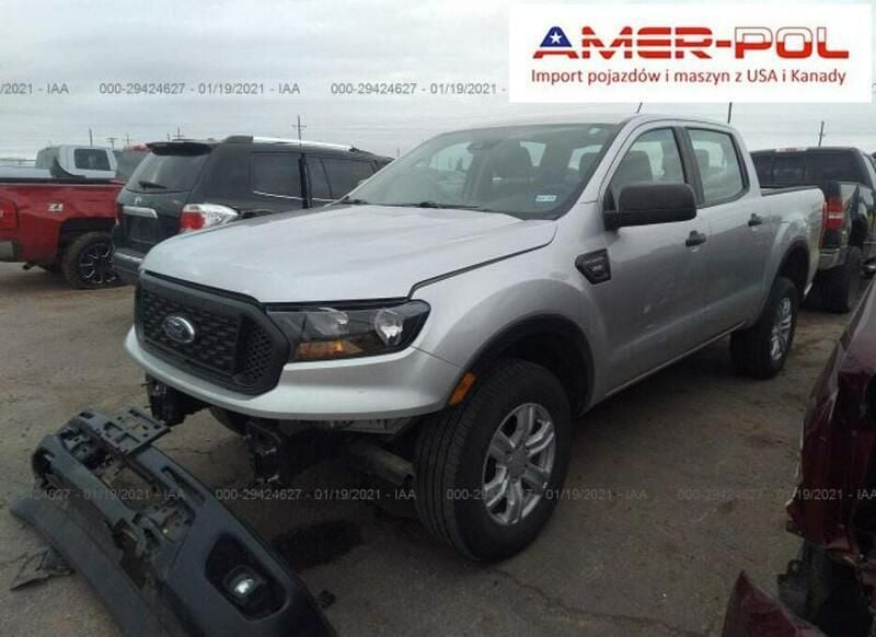 Używany Ford Ranger 270 KM (198 kW) 2019 Srebrny Pickup