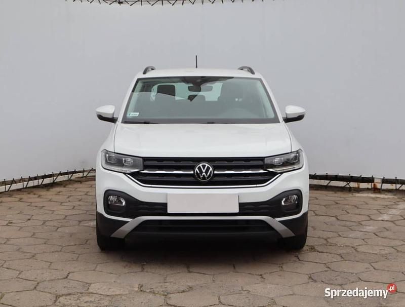 Biały Używany 2022 VW T-Cross SUV | 78 499 zł (Uczciwa cena) - Obraz 1/4
