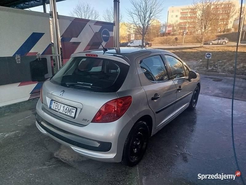 Używany Peugeot 207 2007 Srebrny Hatchback