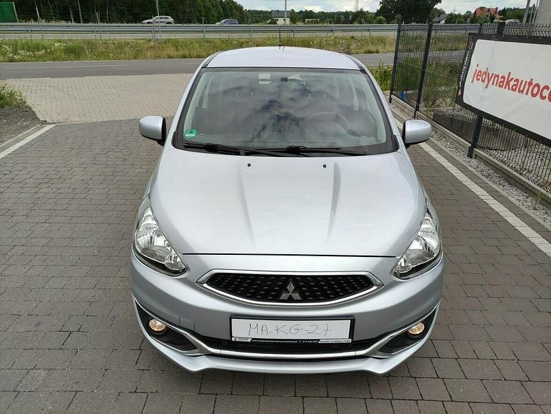 Używany Mitsubishi Space Star 71 KM (52 kW) 2018 Niebieski Hatchback