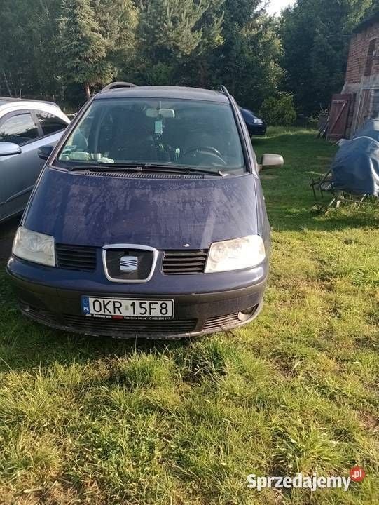 Fioletowy Używany 2001 Seat Alhambra Minivan | 1799 zł (Super Cena) - Obraz 1/4