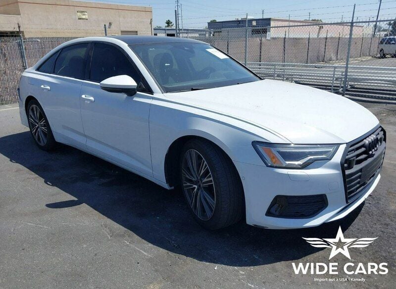 Biały Używany 2021 Audi A6 Premium Plus Sedan/Limuzyna | 105 700 zł - Obraz 1/4