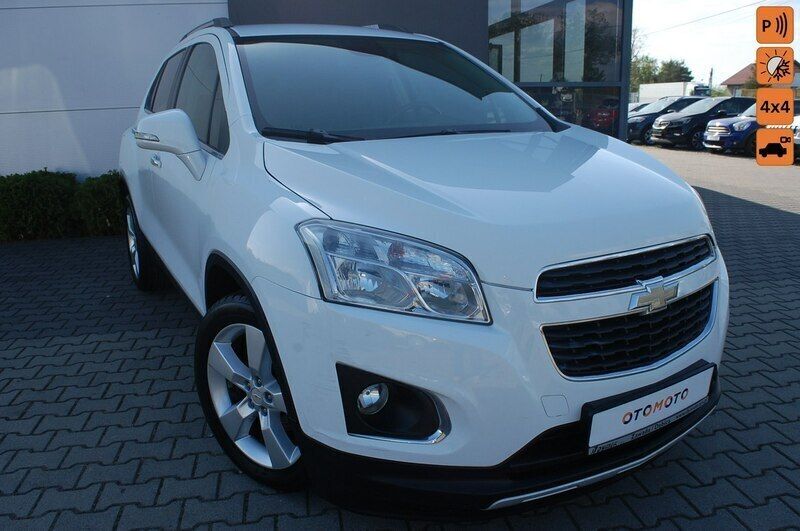 Biały Używany 2014 Chevrolet Trax SUV | 29 900 zł (Dobra cena) - Obraz 1/4
