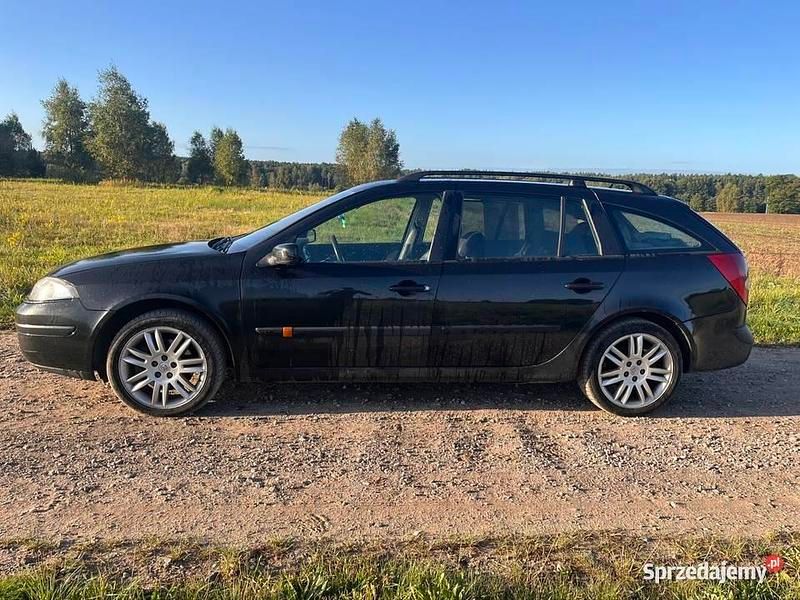 Czarny Używany 2004 Renault Laguna II Sedan/Limuzyna | 3200 zł (Uczciwa cena) - Obraz 1/4