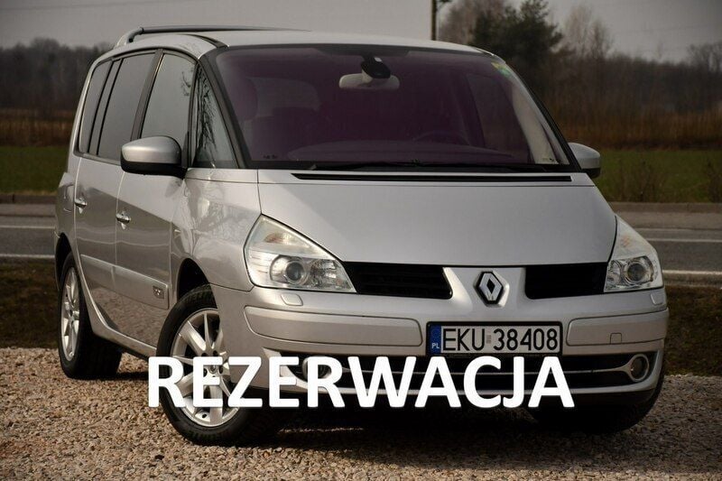 Srebrny (metalik, perła) Używany 2010 Renault Espace Minivan | 20 999 zł (Super Cena) - Obraz 1/4