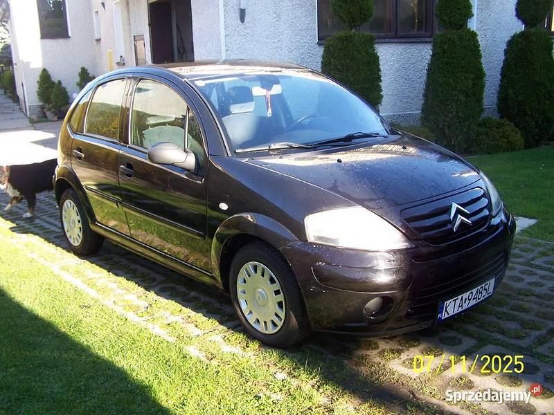 Czarny Używany 2008 Citroën C3 Hatchback | 6600 zł (Uczciwa cena) - Obraz 1/4