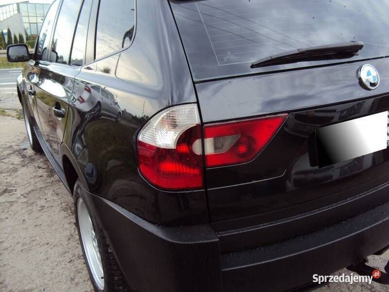 Czarny Używany 2006 BMW X3 SUV | 25 600 zł (Dość drogi) - Obraz 1/4