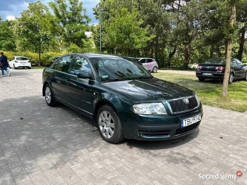 Zielony Używany 2005 Skoda Superb | 4500 zł - Obraz 1/4