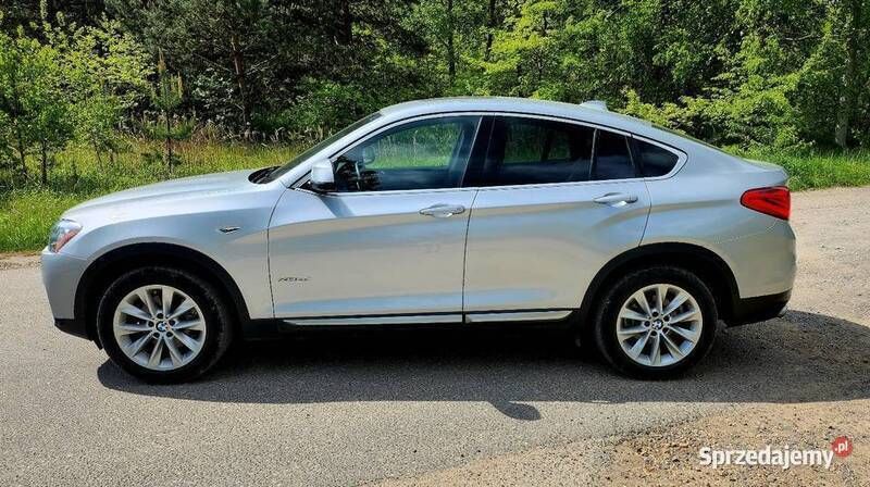 Srebrny Używany 2017 BMW X4 xLine SUV | 99 900 zł (Dobra cena) - Obraz 1/4
