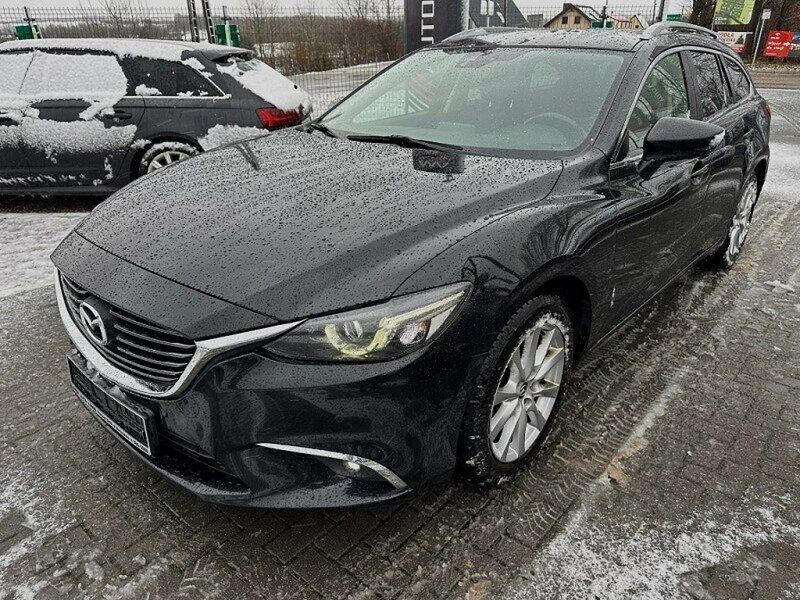 Czarny (metalik) Używany 2015 Mazda 6 Sedan/Limuzyna | 52 900 zł (Dość drogi) - Obraz 1/4