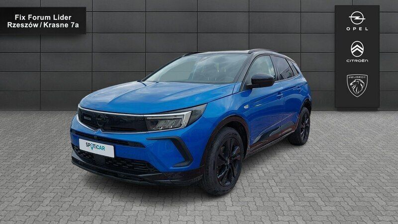 Niebieski (metalik) Używany 2022 Opel Grandland X SUV | 112 900 zł - Obraz 1/4