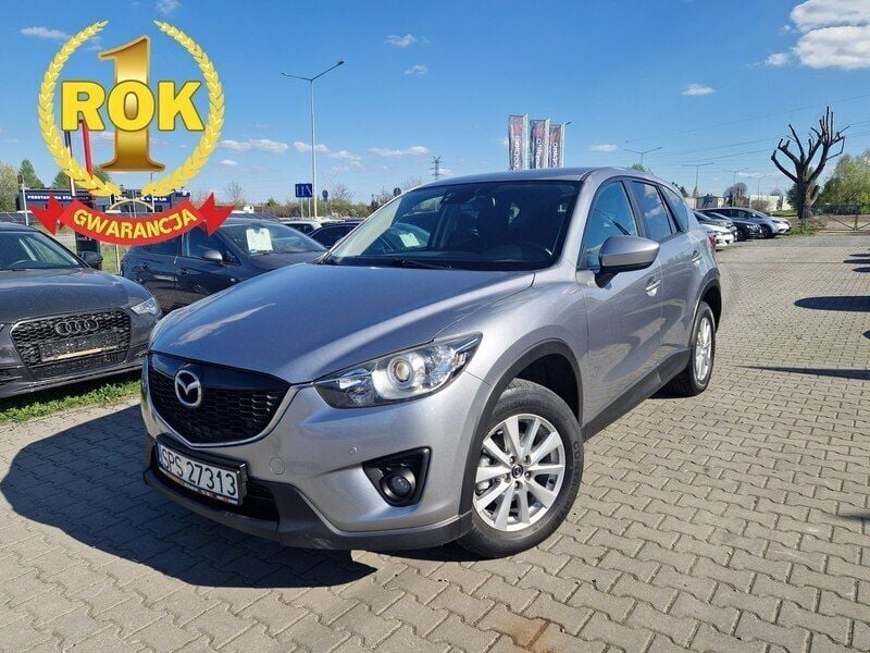 Szary (metalik) Używany 2014 Mazda CX-5 SUV | 52 900 zł (Uczciwa cena) - Obraz 1/4