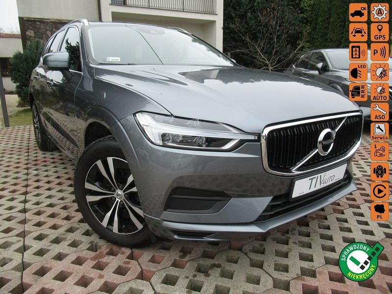 Szary (metalik) Używany 2019 Volvo XC60 SUV | 89 340 zł - Obraz 1/4