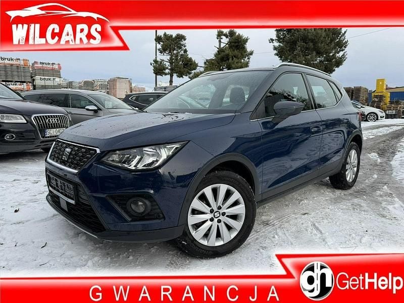 Niebieski Używany 2018 Seat Arona SUV | 60 000 zł (Uczciwa cena) - Obraz 1/4